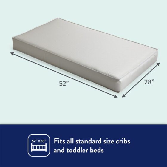 Crib mattress fit best sale