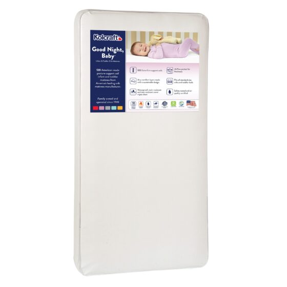 Kolcraft Good Night Baby Crib Mattress Newborn Mattress