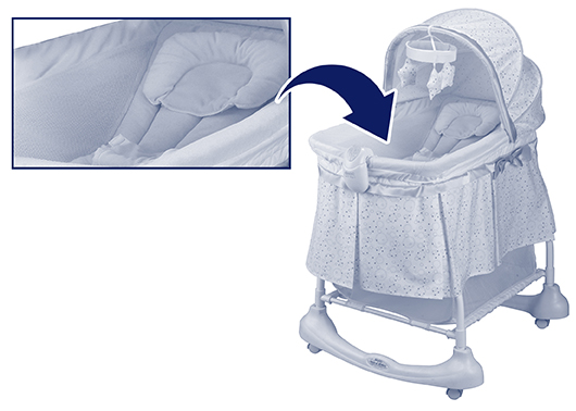 bassinet with incline sleeper