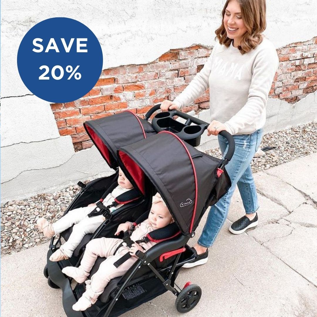 Kolcraft double stroller sale - 20% Off